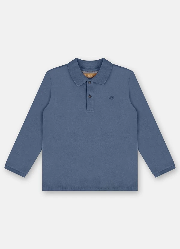 Up Baby - Camisa Polo para Menino Azul