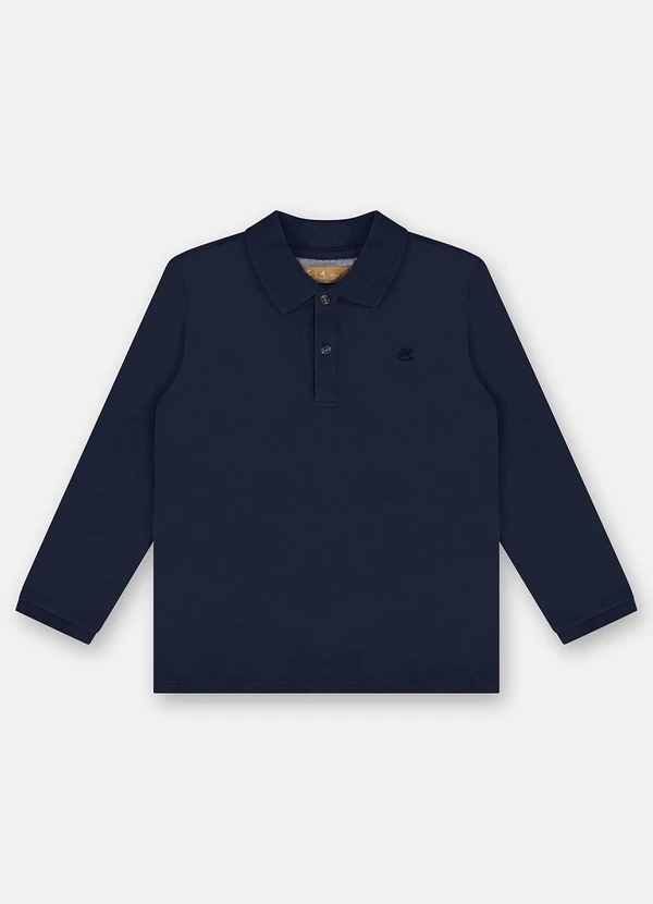 Up Baby - Camisa Polo para Menino Azul