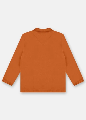 Up Baby - Camisa Polo para Menino Laranja - UP BABY