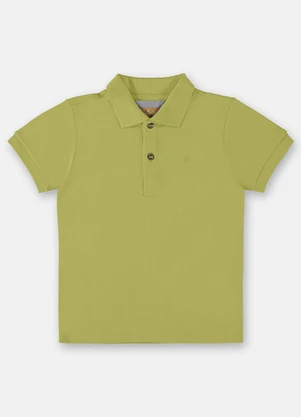 Up Baby - Camisa Polo para Menino Verde - UP BABY