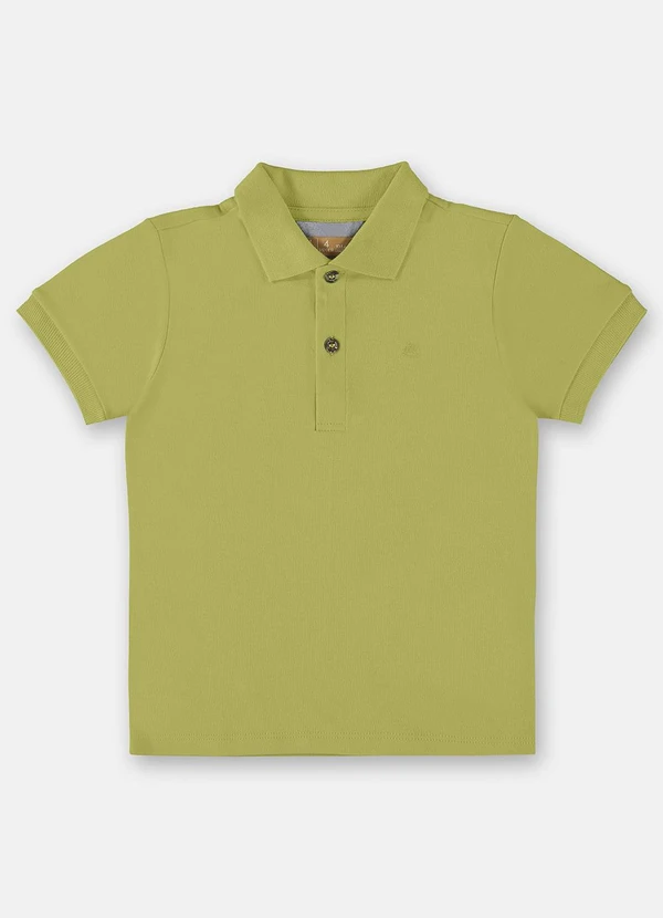 Up Baby - Camisa Polo para Menino Verde