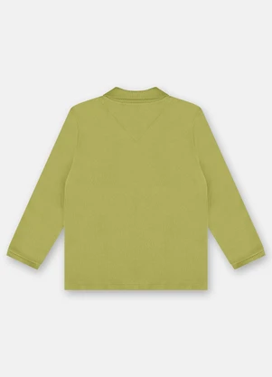 Up Baby - Camisa Polo para Menino Verde - UP BABY
