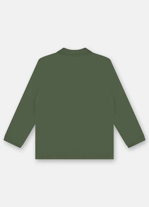 Up Baby - Camisa Polo para Menino Verde - UP BABY