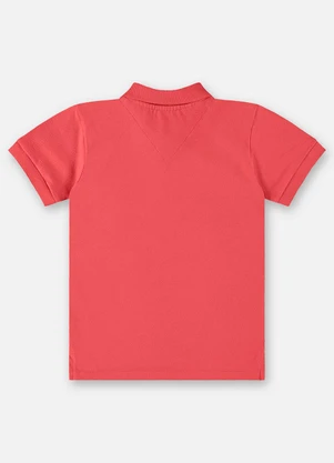 Up Baby - Camisa Polo para Menino Vermelho - UP BABY