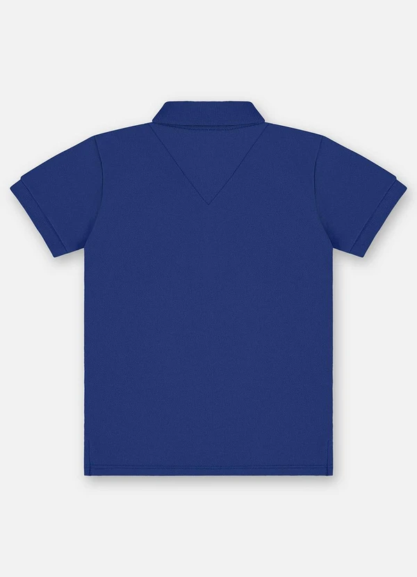 Up Baby - Camisa Polo Piquet Infantil Azul 2