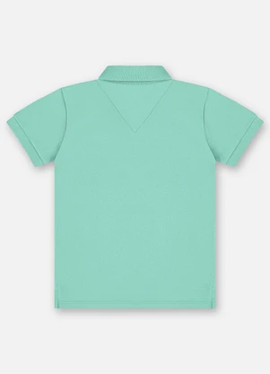 Up Baby - Camisa Polo Piquet Infantil Verde - UP BABY