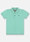 Up Baby - Camisa Polo Piquet Infantil Marrom - variação: Verde