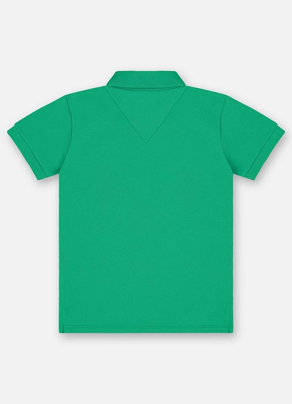 Up Baby - Camisa Polo Piquet Infantil Verde 2