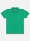 Up Baby - Camisa Polo Piquet Infantil Marrom - variação: Verde