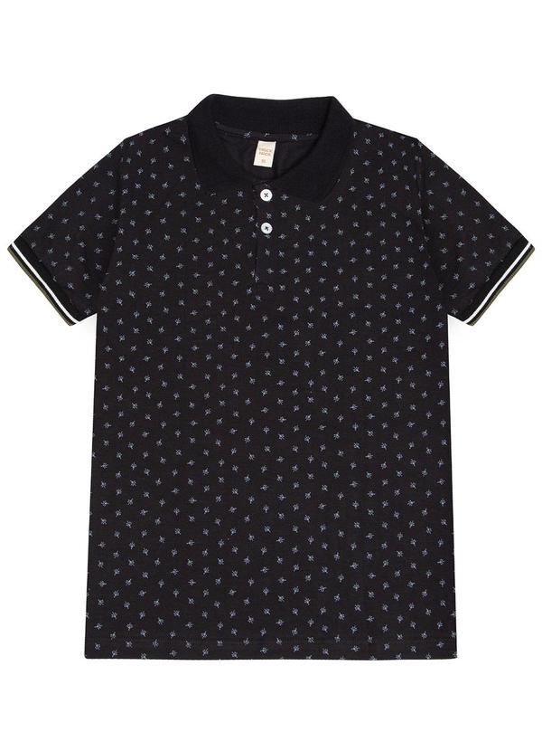 Trick Nick - Camisa Polo Preto