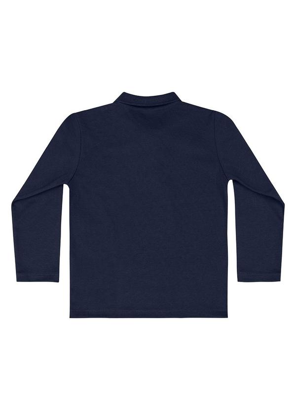 Quimby - Polo em Piquet Infantil Menino Azul 4