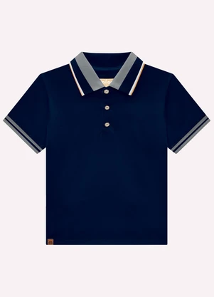 Polo Infantil Menino Básica Milon (Marinho) - MILON