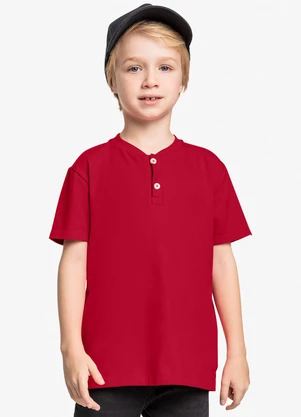 Trick Nick - Polo Infantil Vermelho - TRICK NICK