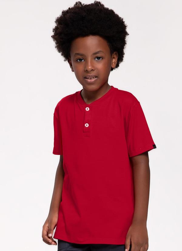 Trick Nick - Polo Infantil Vermelho 4