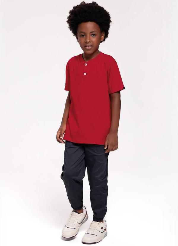 Trick Nick - Polo Infantil Vermelho 7