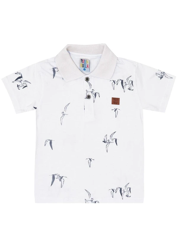 Pulla Bulla - Polo Malha Branco