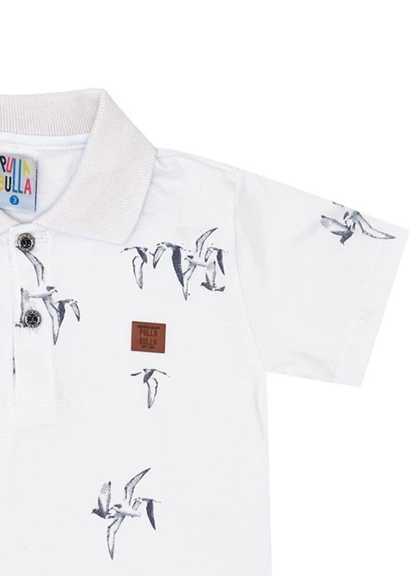 Pulla Bulla - Polo Malha Branco 2