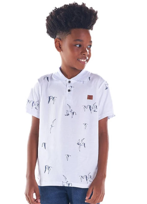 Pulla Bulla - Polo Malha Branco