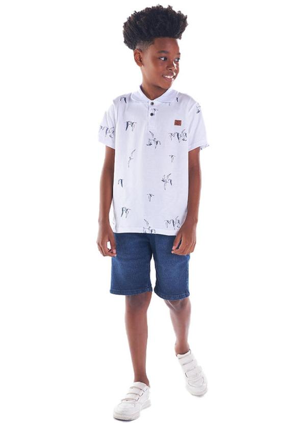 Pulla Bulla - Polo Malha Branco 2