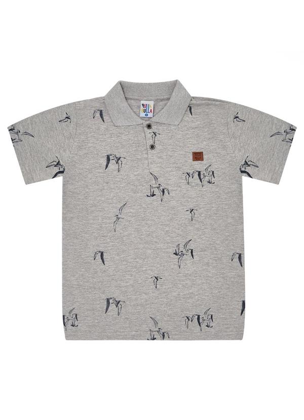 Pulla Bulla - Polo Malha Cinza 3