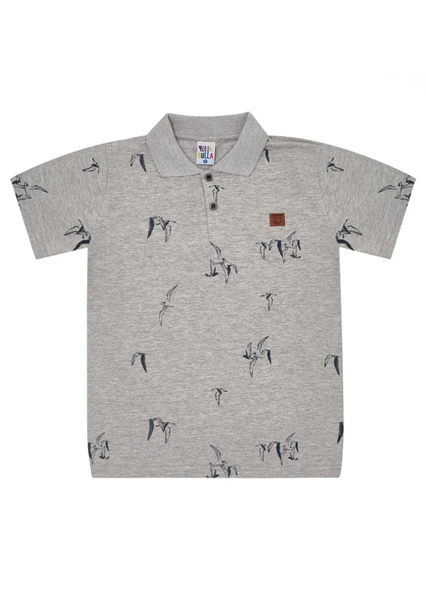 Pulla Bulla - Polo Malha Cinza 3