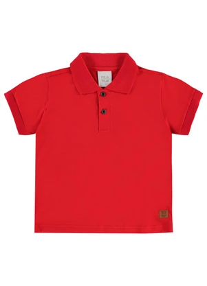 Pulla Bulla - Polo Meia Malha Vermelho - PULLA BULLA