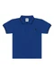 Quimby - Polo Piquet com Elastano Azul - variação: Azul