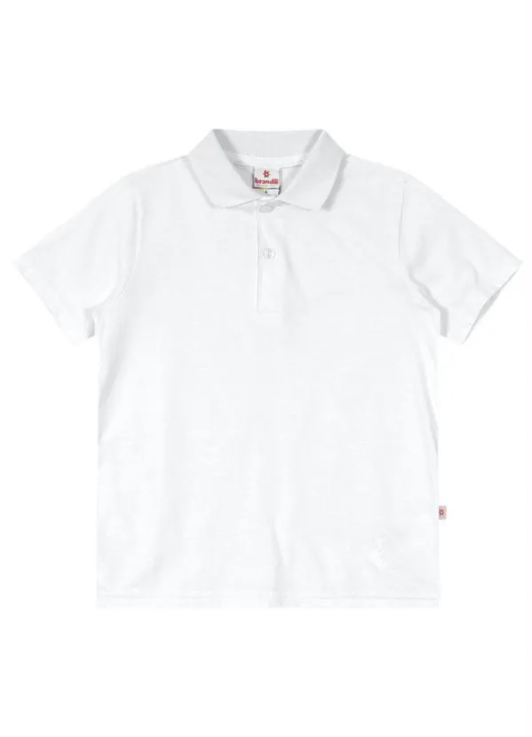 Brandili - Polo Primeiros Passos Básico Branco 3