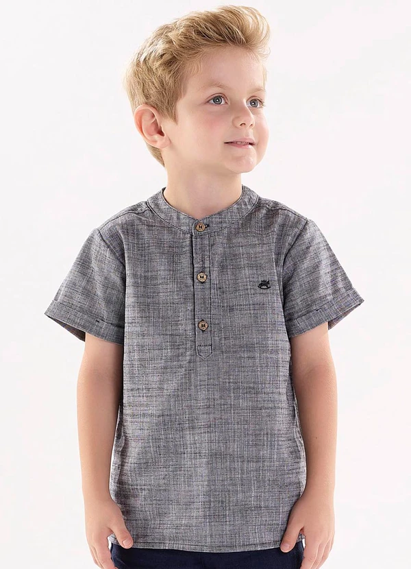 Up Baby - Bata Infantil para Menino Preto