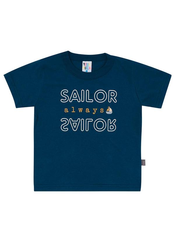 Pulla Bulla - Blusa Menino Azul