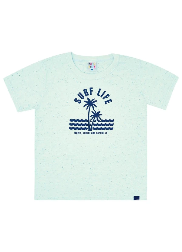 Pulla Bulla - Blusa Piquet Menino Azul