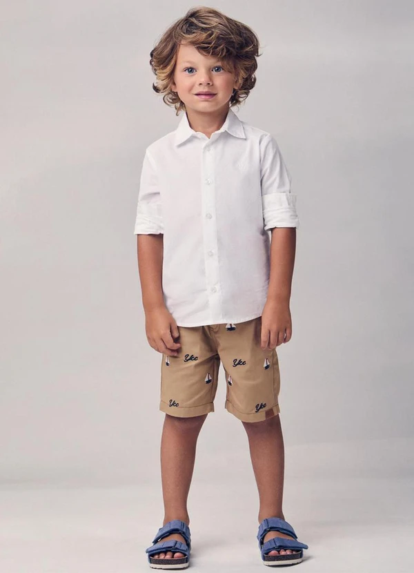 Youccie - Camisa Casual Branco 3