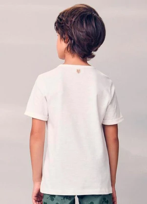 Youccie - Camisa Flamê com Peitilho Branco - YOUCCIE