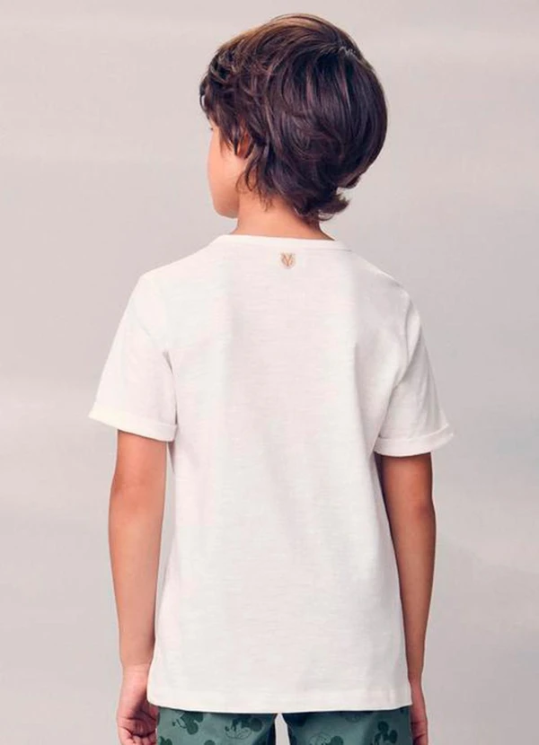 Youccie - Camisa Flamê com Peitilho Branco 2