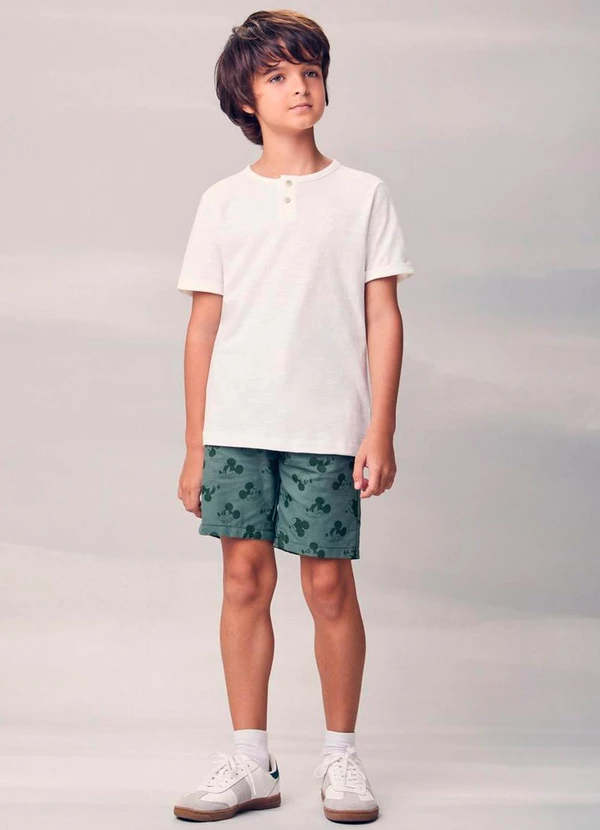 Youccie - Camisa Flamê com Peitilho Branco 3