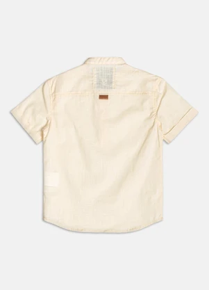 Youccie - Camisa Gola Padre Amarelo - YOUCCIE