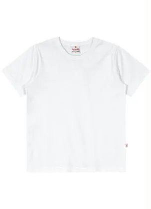 Brandili - Camisa Infantil Menino Malha Branco - BRANDILI