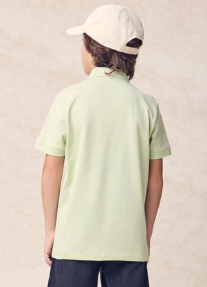Youccie - Camisa Polo Básica Verde - YOUCCIE