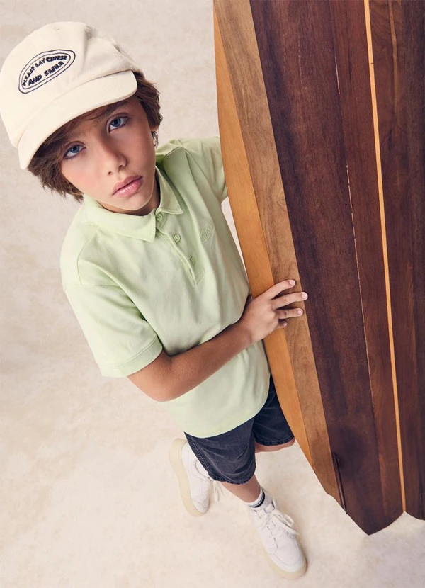 Youccie - Camisa Polo Básica Verde 5