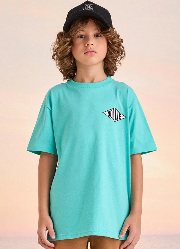 Youccie - Camiseta Acqua Estampa Nollie Verde