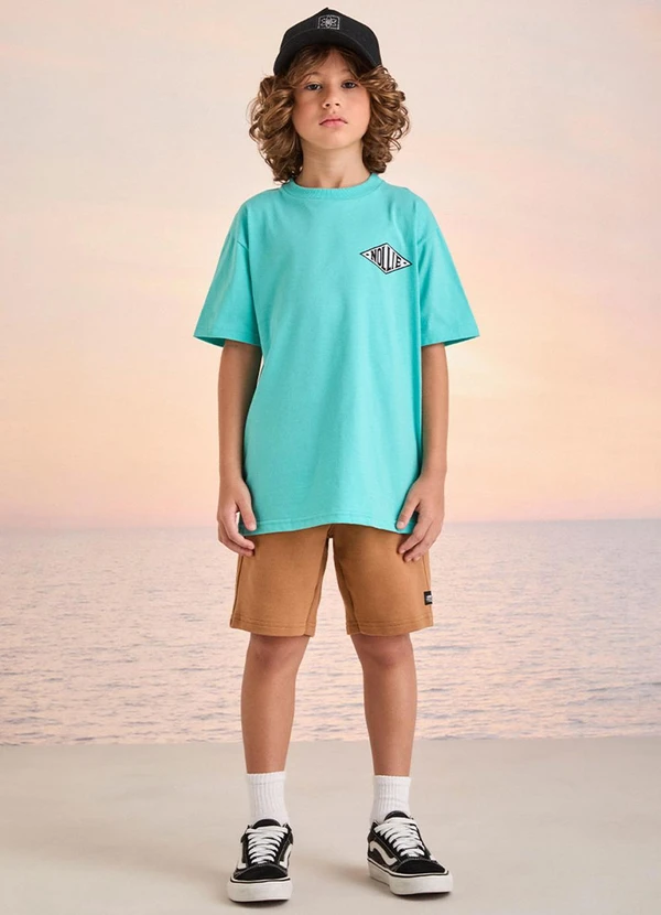 Youccie - Camiseta Acqua Estampa Nollie Verde 3