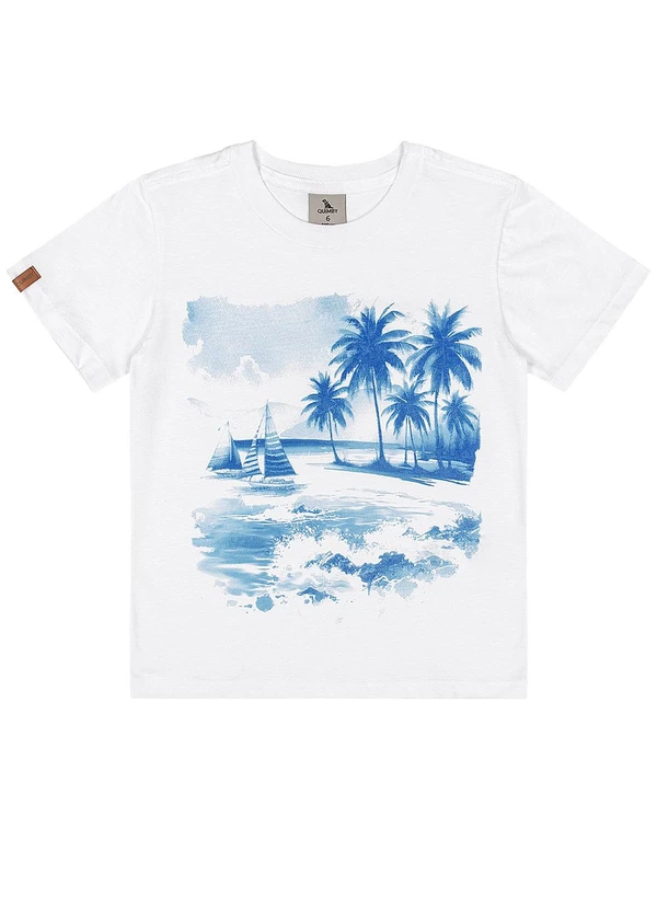 Quimby - Camiseta Algodão Estampa Frontal Branco 3