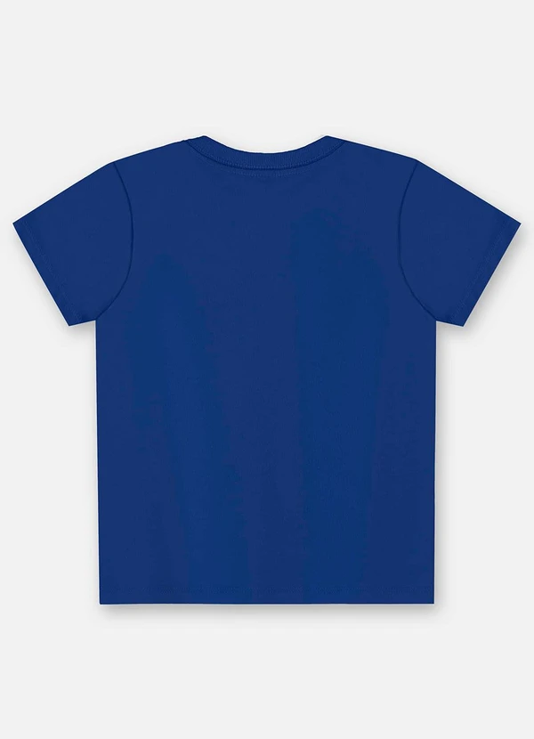 Up Baby - Camiseta Algodão Infantil Masculina Azul 4