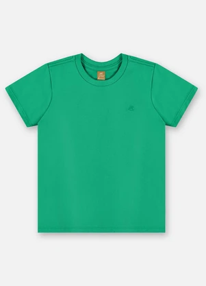 Up Baby - Camiseta Algodão Infantil Masculina Verde - UP BABY