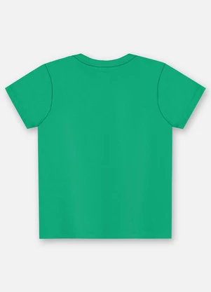 Up Baby - Camiseta Algodão Infantil Masculina Verde - UP BABY