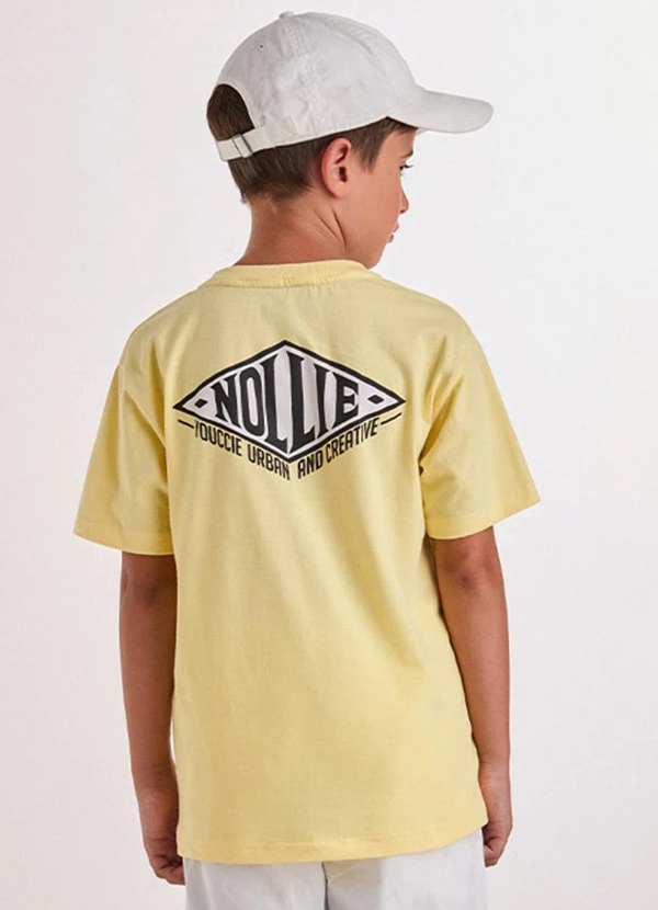 Youccie - Camiseta Amarela Estampa Nollie Amarelo 2