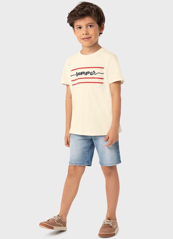 Carinhoso - Camiseta Areia Summer em Malha 2