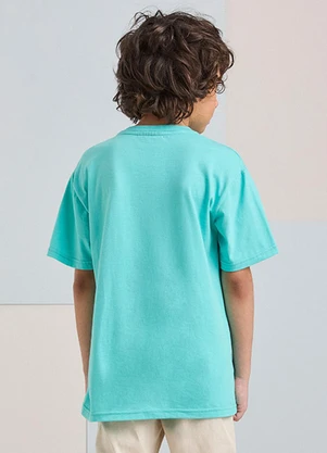 Youccie - Camiseta Azul Acqua do Dino Azul - YOUCCIE