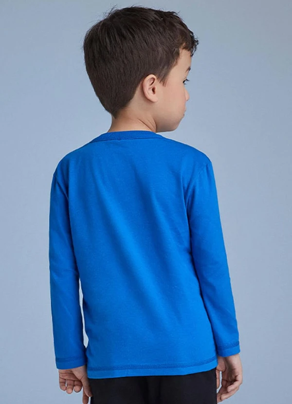 Youccie - Camiseta Azul Foguete Azul 2