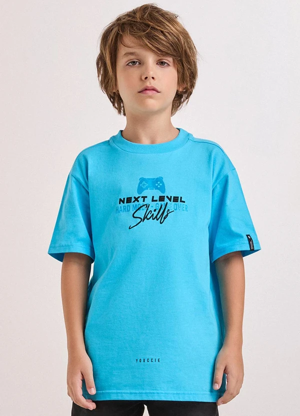 Youccie - Camiseta Azul Next Level Azul